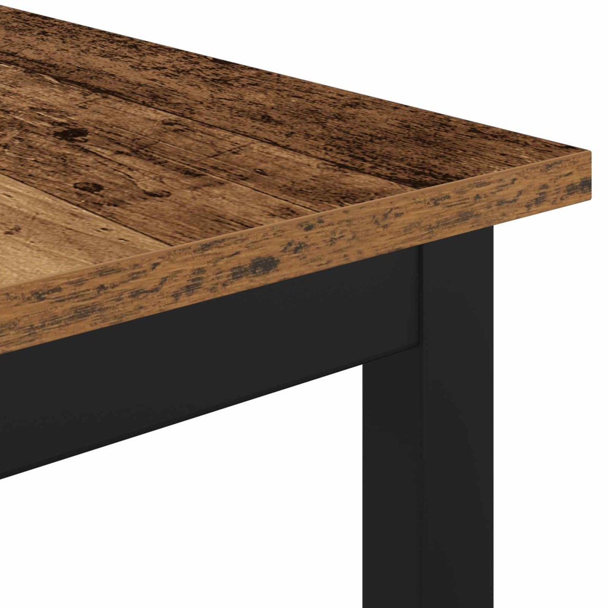 vidaXL Τραπεζαρίες 140 x 80 x 75 cm Επεξεργασμένο Ξύλο Ξύλο δρυός