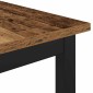 vidaXL Τραπεζαρίες 140 x 80 x 75 cm Επεξεργασμένο Ξύλο Ξύλο δρυός