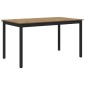 vidaXL Τραπεζαρίες 140 x 80 x 75 cm Επεξεργασμένο Ξύλο Artisan Δρυς