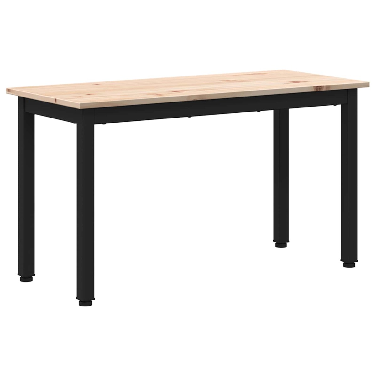 vidaXL παγκάκι Φυσικό 80 x 35 x 45 cm Στερεά ξυλεία πεύκου