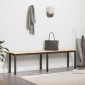 vidaXL παγκάκι Φυσικό 160 x 35 x 45 cm Στερεά ξυλεία πεύκου