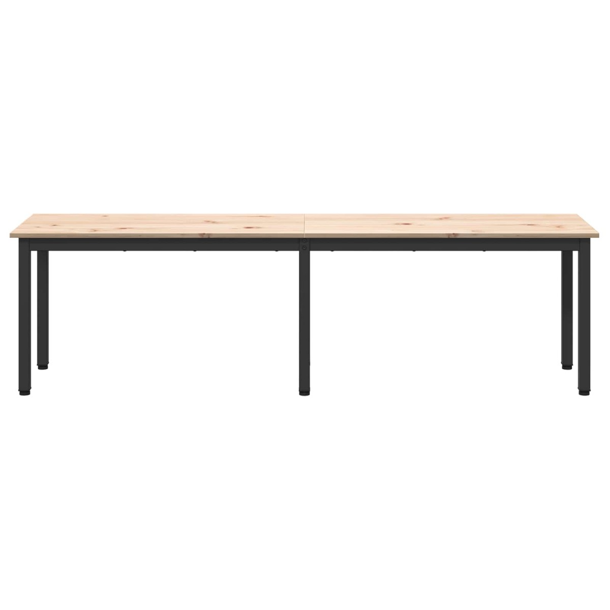 vidaXL παγκάκι Φυσικό 160 x 35 x 45 cm Στερεά ξυλεία πεύκου
