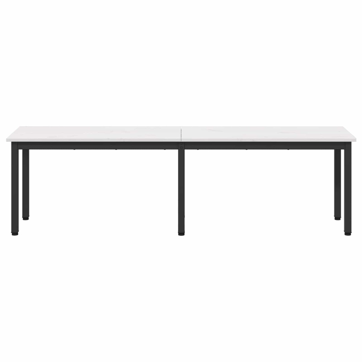 vidaXL παγκάκι Λευκό 160 x 35 x 45 cm Στερεά ξυλεία πεύκου