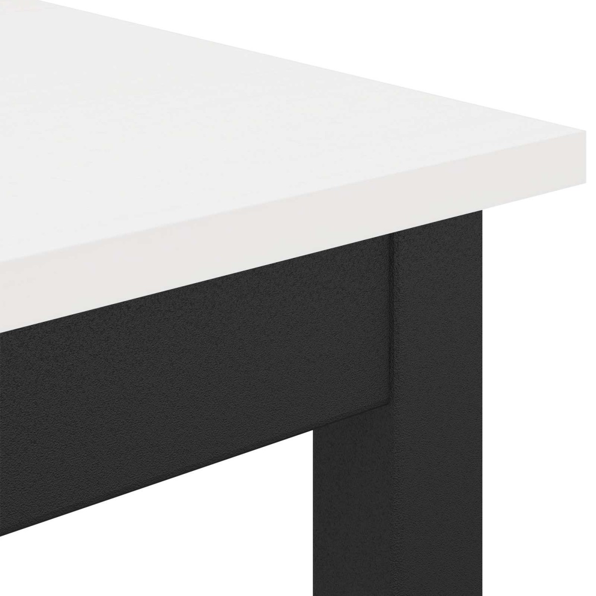 vidaXL Τραπεζαρία Λευκό 70 x 70 x 75 cm Στερεά ξυλεία πεύκου