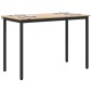 vidaXL Τραπεζαρία Φυσικό 110 x 55 x 75 cm Στερεά ξυλεία πεύκου