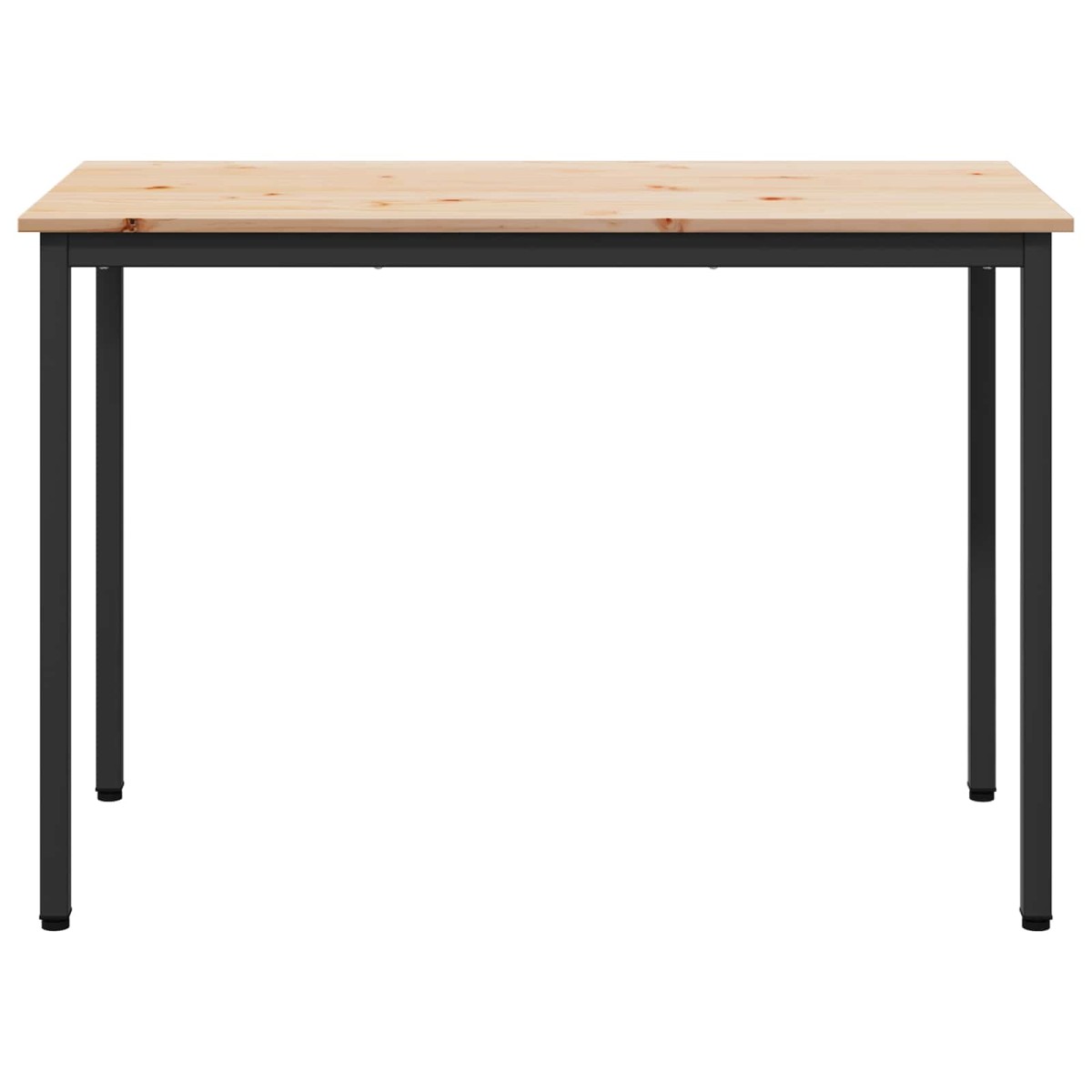 vidaXL Τραπεζαρία Φυσικό 110 x 55 x 75 cm Στερεά ξυλεία πεύκου