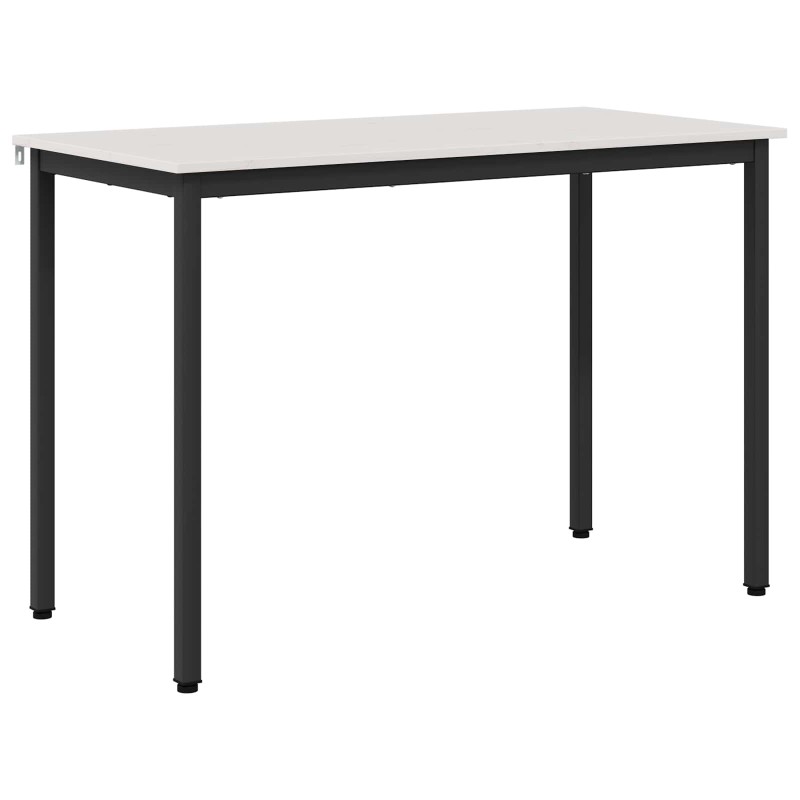 vidaXL Τραπεζαρία Λευκό 110 x 55 x 75 cm Στερεά ξυλεία πεύκου