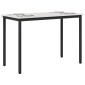 vidaXL Τραπεζαρία Λευκό 110 x 55 x 75 cm Στερεά ξυλεία πεύκου
