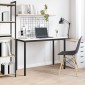 vidaXL Τραπεζαρία Λευκό 110 x 55 x 75 cm Στερεά ξυλεία πεύκου