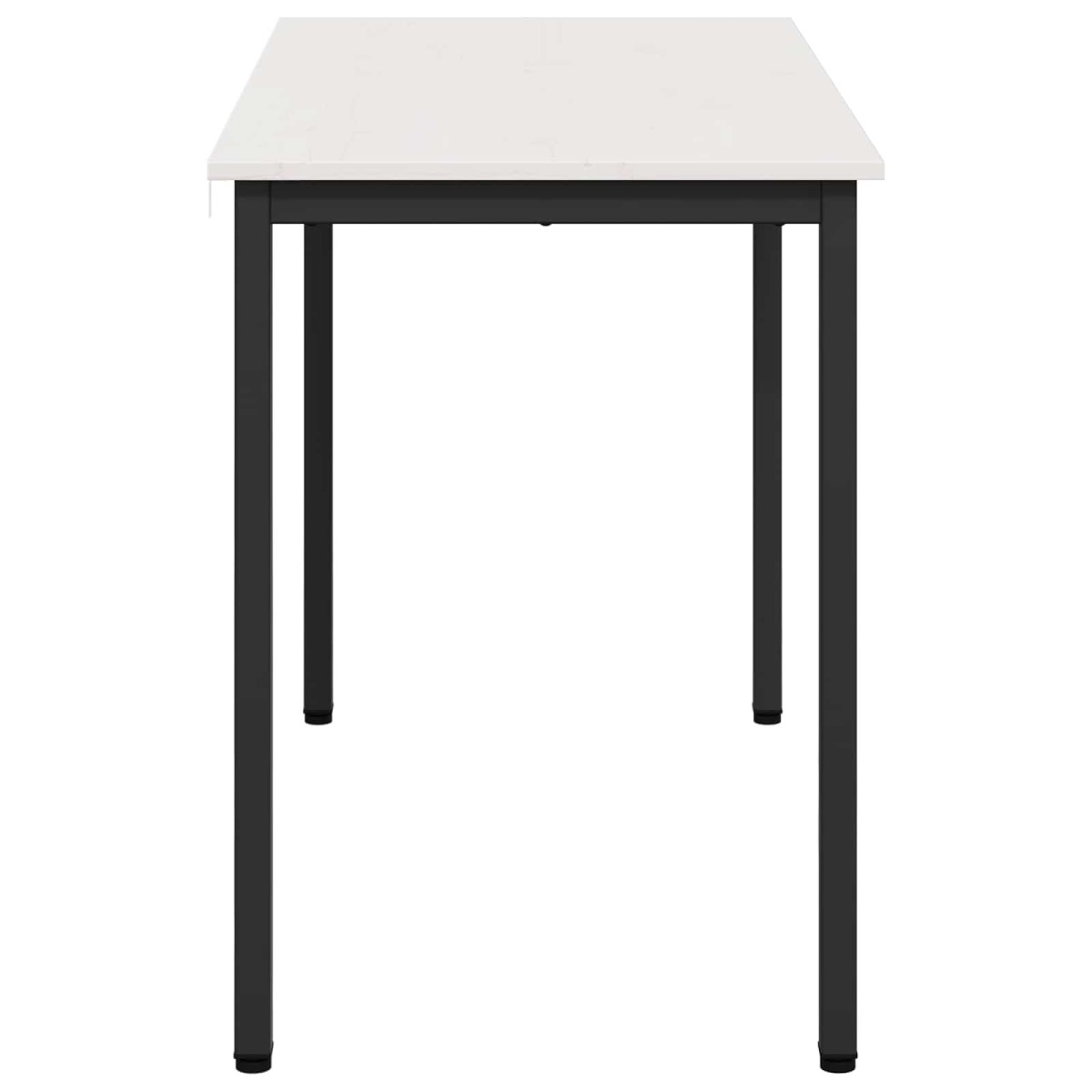 vidaXL Τραπεζαρία Λευκό 110 x 55 x 75 cm Στερεά ξυλεία πεύκου