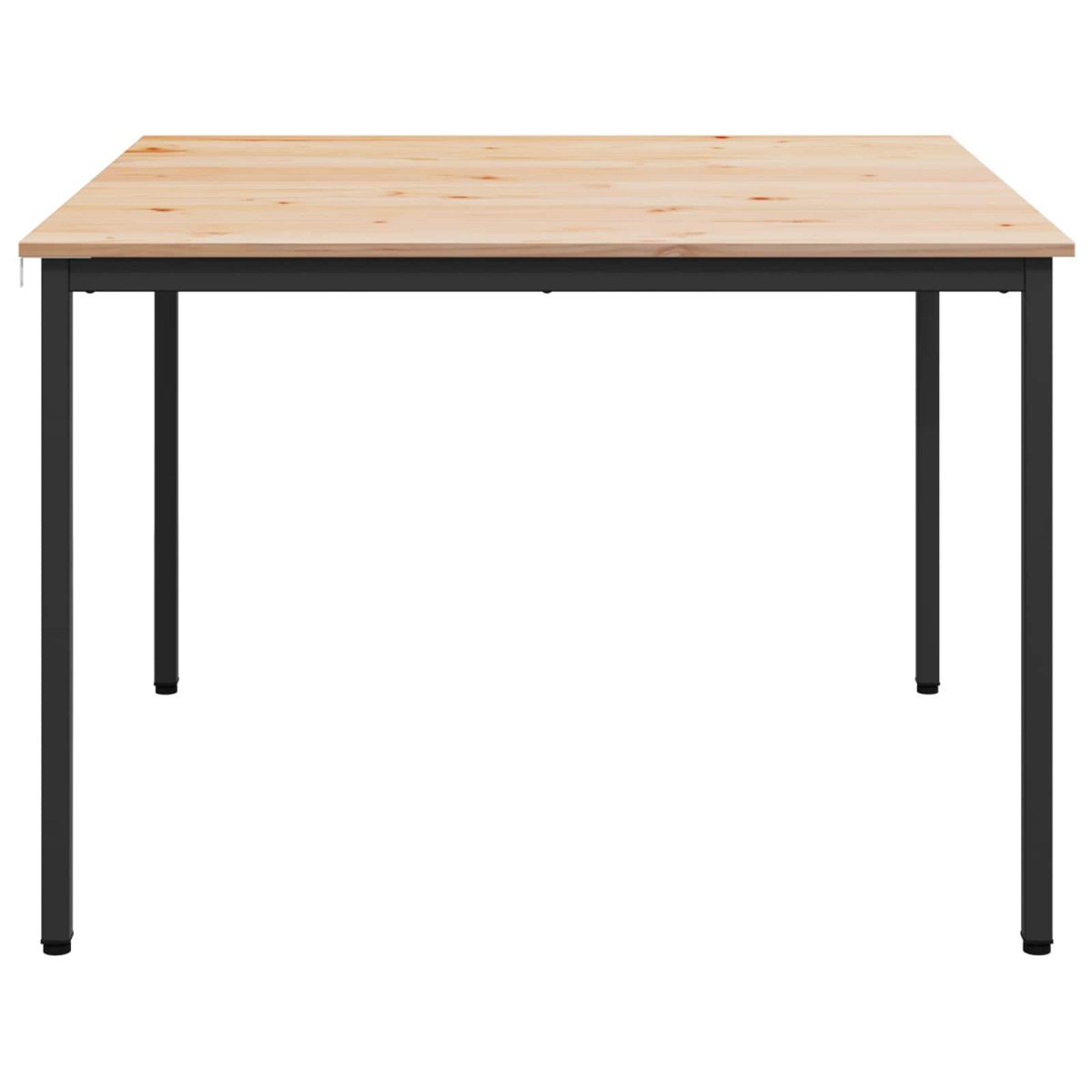 vidaXL Τραπεζαρία Φυσικό 110 x 110 x 75 cm Στερεά ξυλεία πεύκου