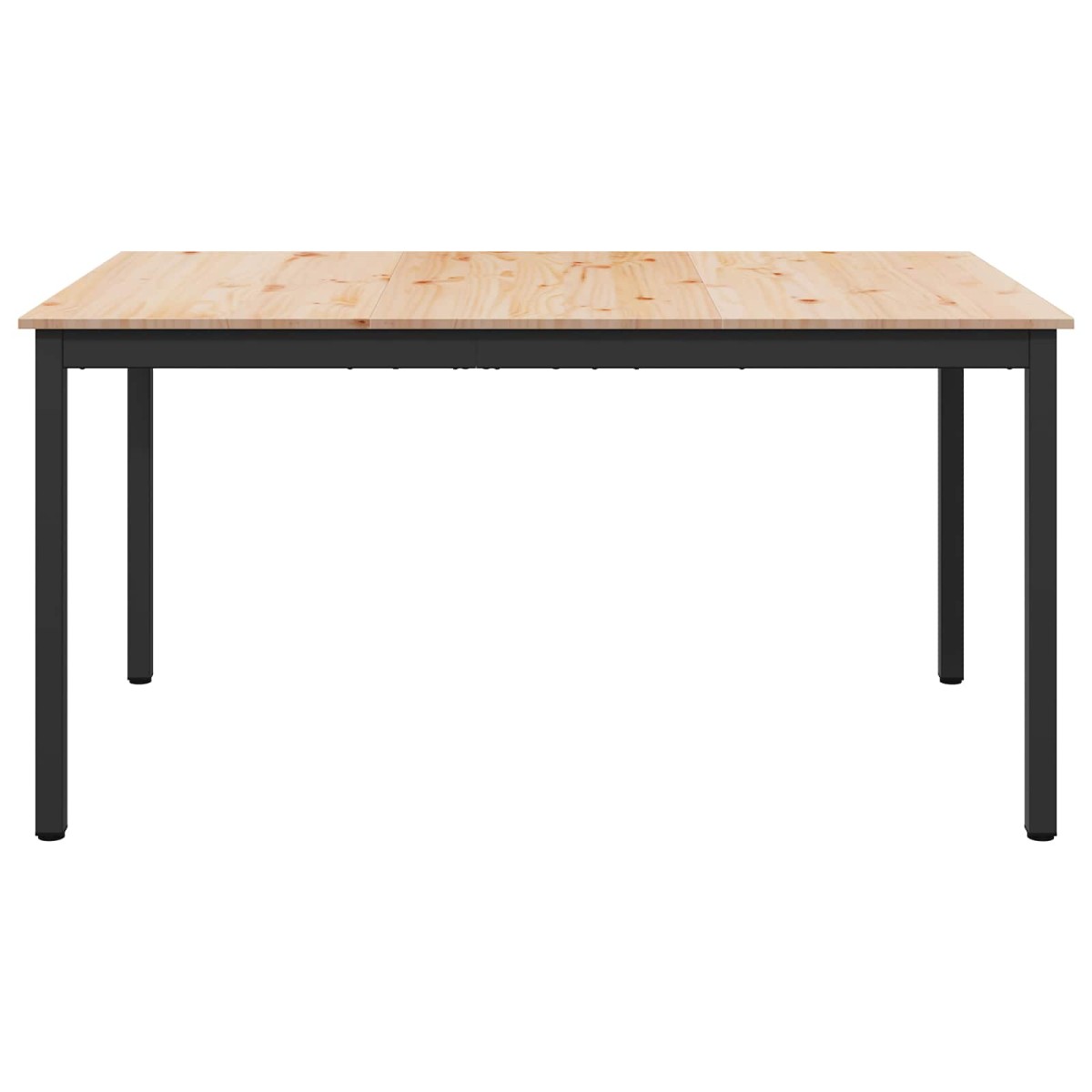 vidaXL Τραπεζαρία Φυσικό 140 x 80 x 75 cm Στερεά ξυλεία πεύκου