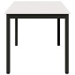 vidaXL Τραπεζαρία Λευκό 140 x 80 x 75 cm Στερεά ξυλεία πεύκου