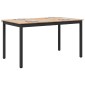 vidaXL Τραπεζαρία Φυσικό 150 x 90 x 75 cm Στερεά ξυλεία πεύκου