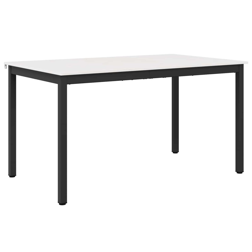 vidaXL Τραπεζαρία Λευκό 150 x 90 x 75 cm Στερεά ξυλεία πεύκου