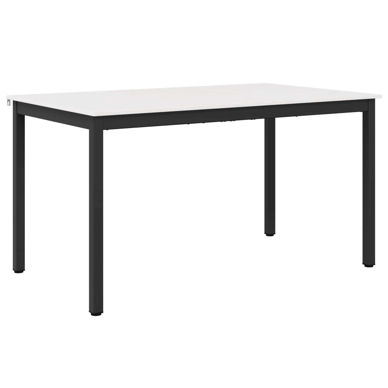 vidaXL Τραπεζαρία Λευκό 150 x 90 x 75 cm Στερεά ξυλεία πεύκου