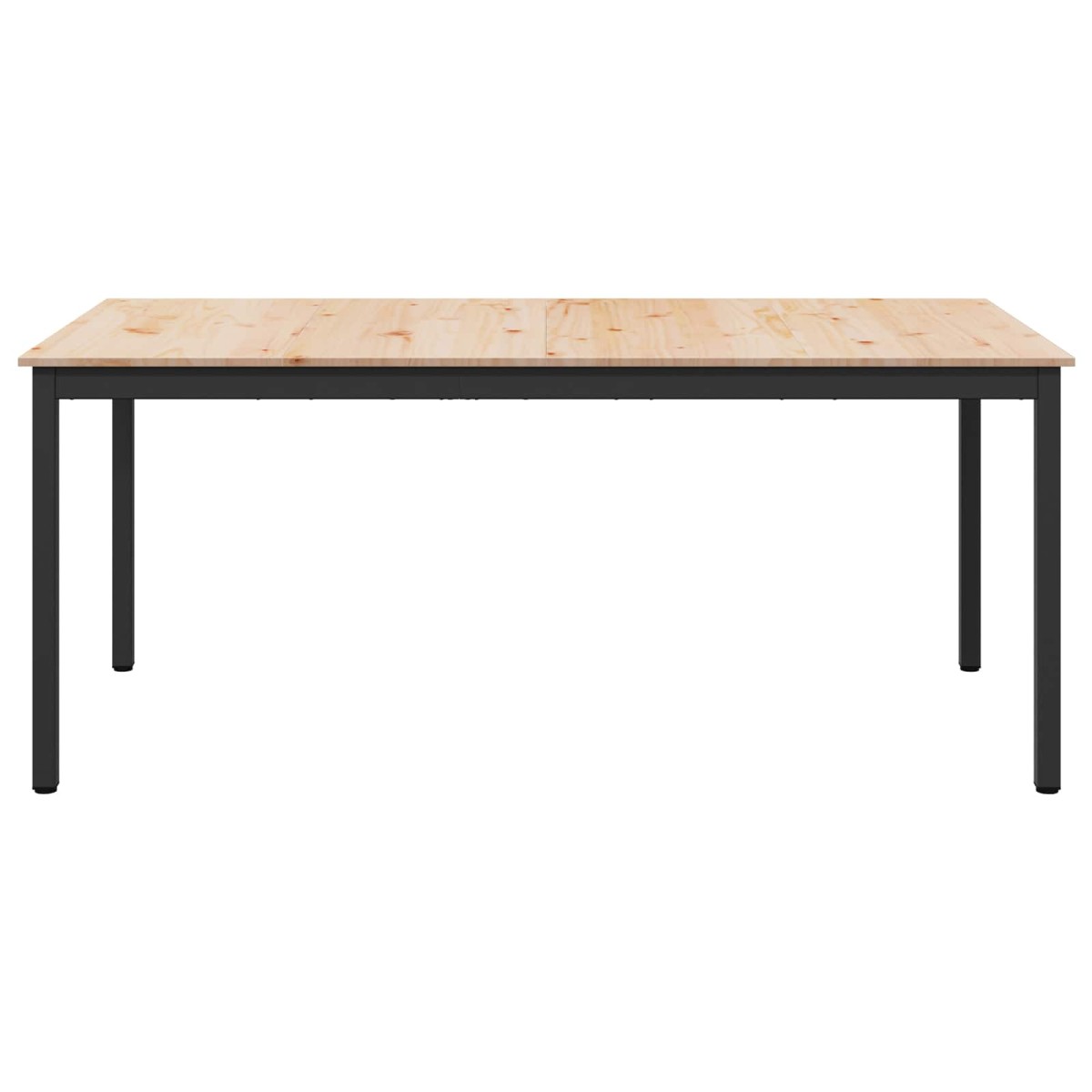 vidaXL Τραπεζαρία Φυσικό 180 x 90 x 75 cm Στερεά ξυλεία πεύκου