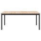 vidaXL Τραπεζαρία Φυσικό 180 x 90 x 75 cm Στερεά ξυλεία πεύκου