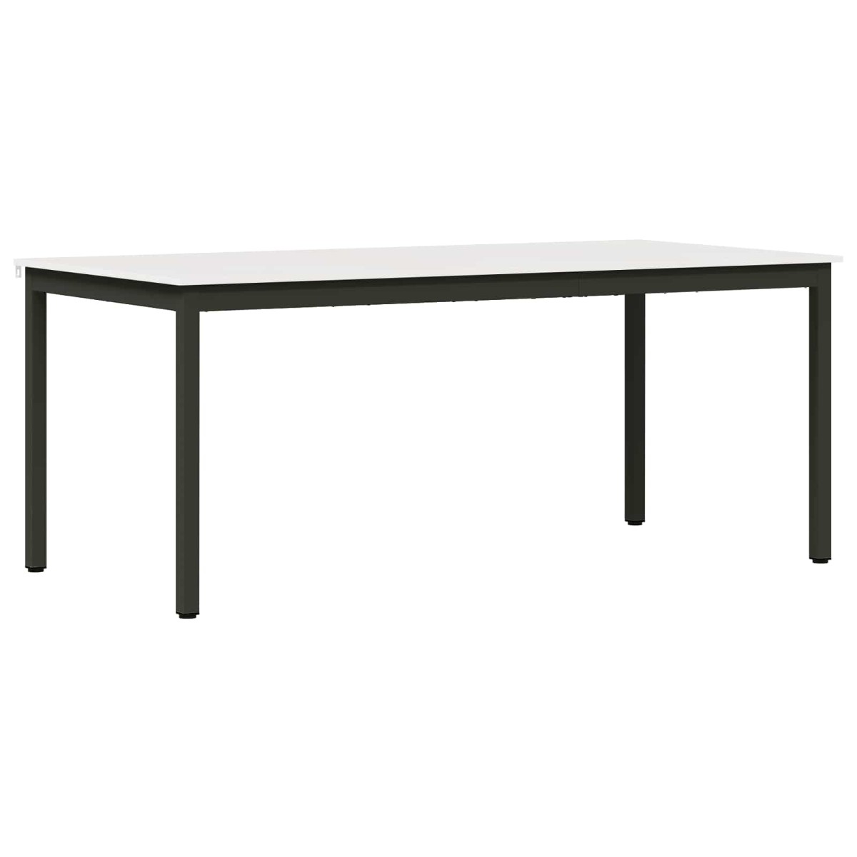 vidaXL Τραπεζαρία Λευκό 180 x 90 x 75 cm Στερεά ξυλεία πεύκου