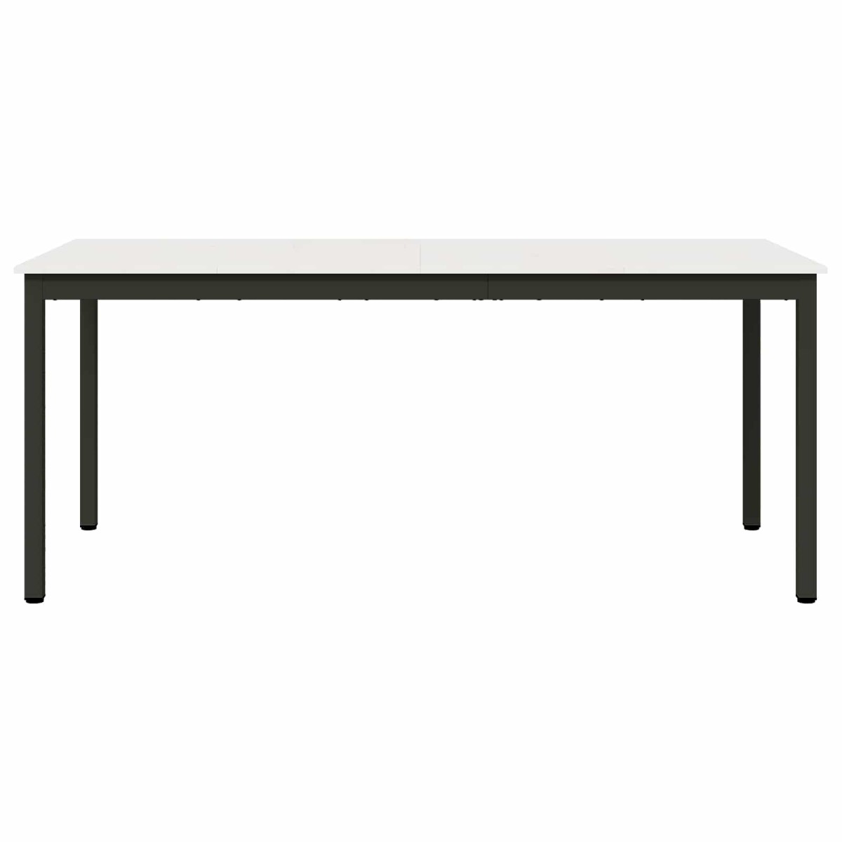 vidaXL Τραπεζαρία Λευκό 180 x 90 x 75 cm Στερεά ξυλεία πεύκου