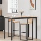 vidaXL Τραπέζι μπαρ Φυσικό 140 x 80 x 105 εκ. Στερεά ξυλεία πεύκου