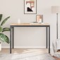 vidaXL Τραπέζι μπαρ Φυσικό 150 x 80 x 105 εκ. Στερεά ξυλεία πεύκου