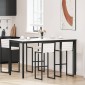 vidaXL Τραπέζι μπαρ Λευκό 180 x 90 x 105 εκ. Στερεά ξυλεία πεύκου