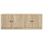 vidaXL Ντουλάπα Αποθήκευσης για Κρεβάτι σε Loft 2 τμχ. Sonoma Δρυς