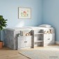vidaXL Ντουλάπα Αποθήκευσης για Κρεβάτι σε Loft 2 τμχ.