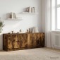 vidaXL Ντουλάπα Αποθήκευσης για Κρεβάτι σε Loft 2 τμχ.