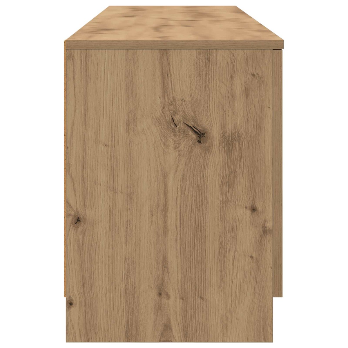 vidaXL Ντουλάπα Αποθήκευσης για Κρεβάτι σε Loft 2 τμχ. Artisan Δρυς