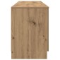 vidaXL Ντουλάπα Αποθήκευσης για Κρεβάτι σε Loft 2 τμχ. Artisan Δρυς
