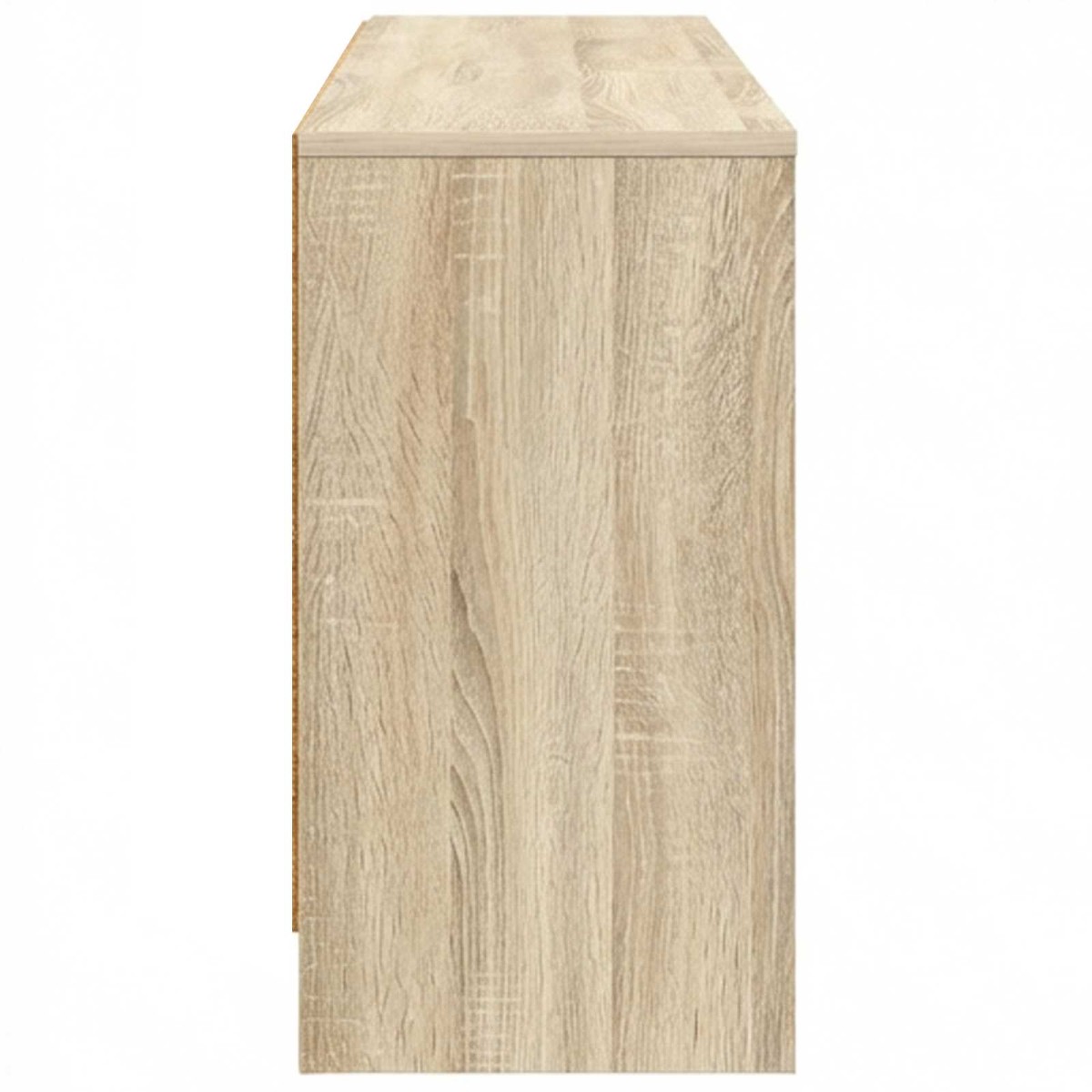 vidaXL Ντουλάπι κρεβατιού με ράφι 2 τμχ. Sonoma Δρυς 66 x 33 x 48 εκ.