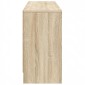 vidaXL Ντουλάπι κρεβατιού με ράφι 2 τμχ. Sonoma Δρυς 66 x 33 x 48 εκ.
