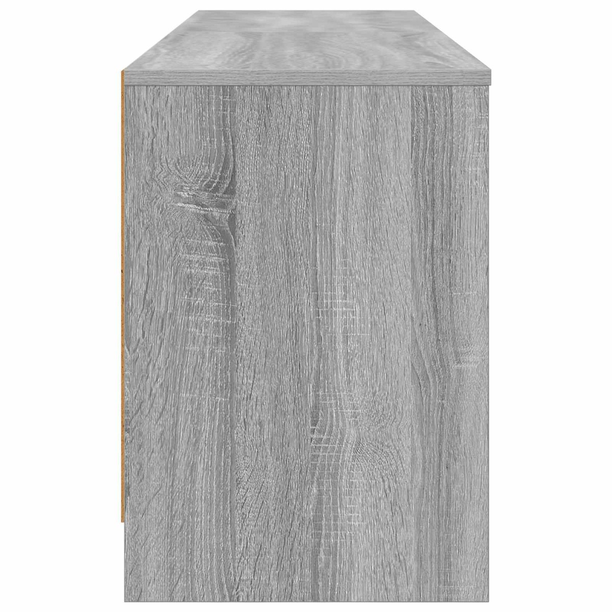 vidaXL Ντουλάπι κρεβατιού με ράφι 2 τμχ. Γκρι Sonoma 66 x 33 x 48 εκ.