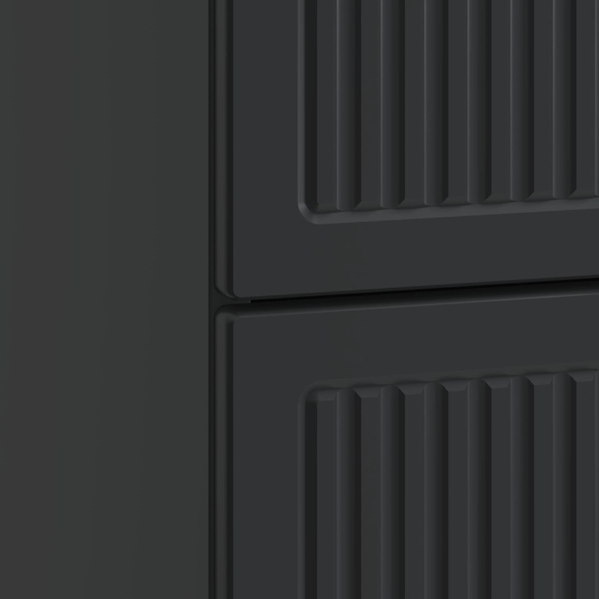 vidaXL Κομοδίνο Μαύρο 43 x 34,5 x 47,5 εκ Επεξεργασμένο Ξύλο