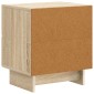 vidaXL Κομοδίνο Sonoma Δρυς 43 x 34,5 x 47,5 εκ Επεξεργασμένο Ξύλο