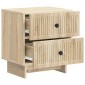vidaXL Κομοδίνο 2 τμχ. Sonoma Δρυς 43 x 34,5 x 47,5 εκ