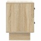 vidaXL Κομοδίνο 2 τμχ. Sonoma Δρυς 43 x 34,5 x 47,5 εκ