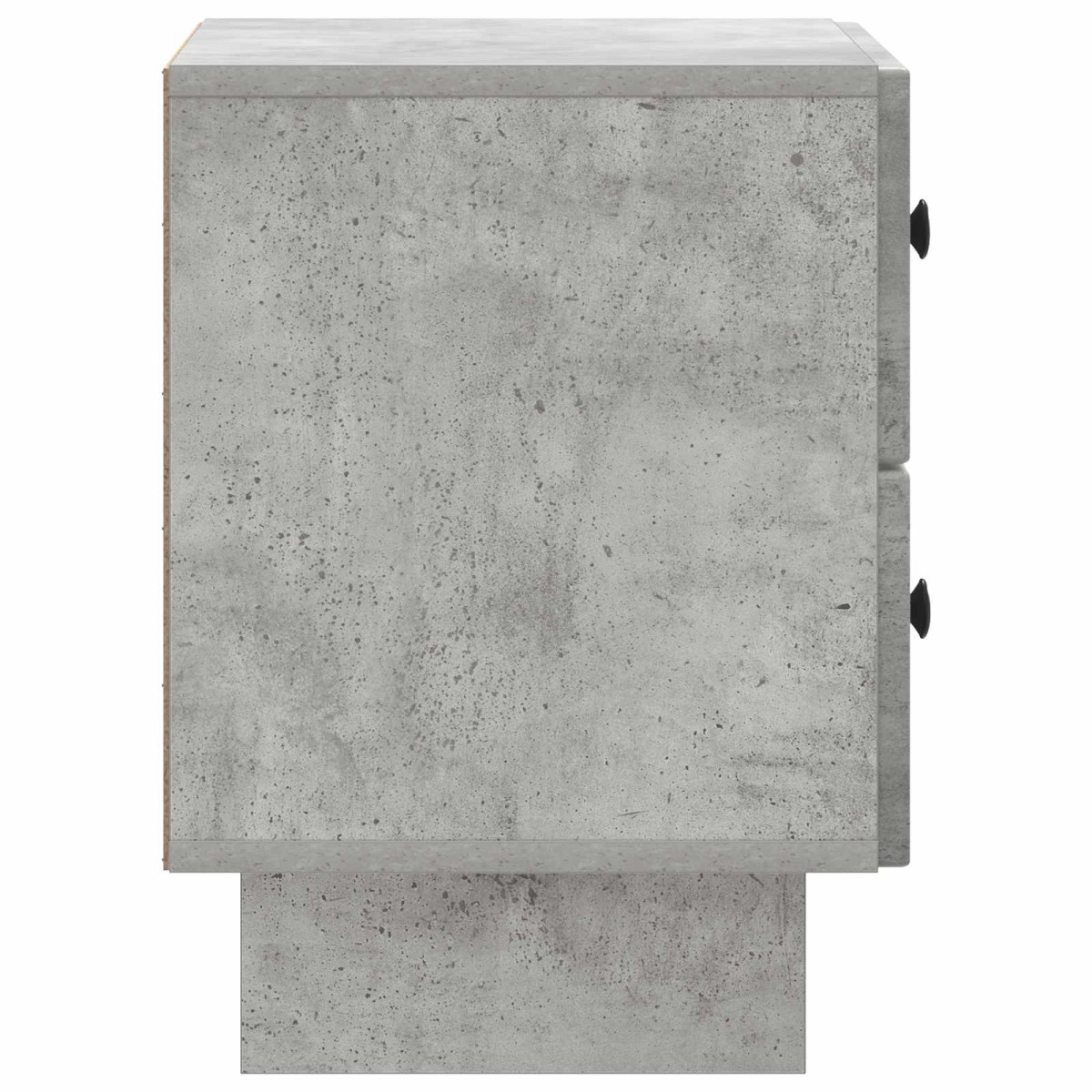vidaXL Κομοδίνο 2 τμχ. Γκρι Σκυροδέματος 43 x 34,5 x 47,5 εκ