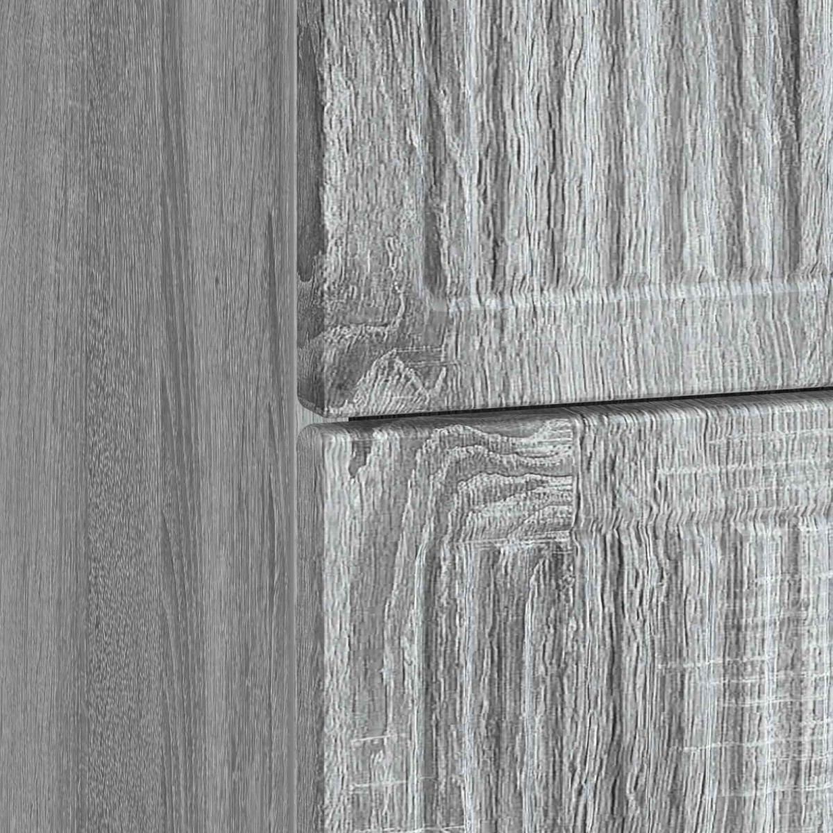 vidaXL Κομοδίνο Γκρι Sonoma 43 x 34,5 x 47,5 εκ Επεξεργασμένο Ξύλο