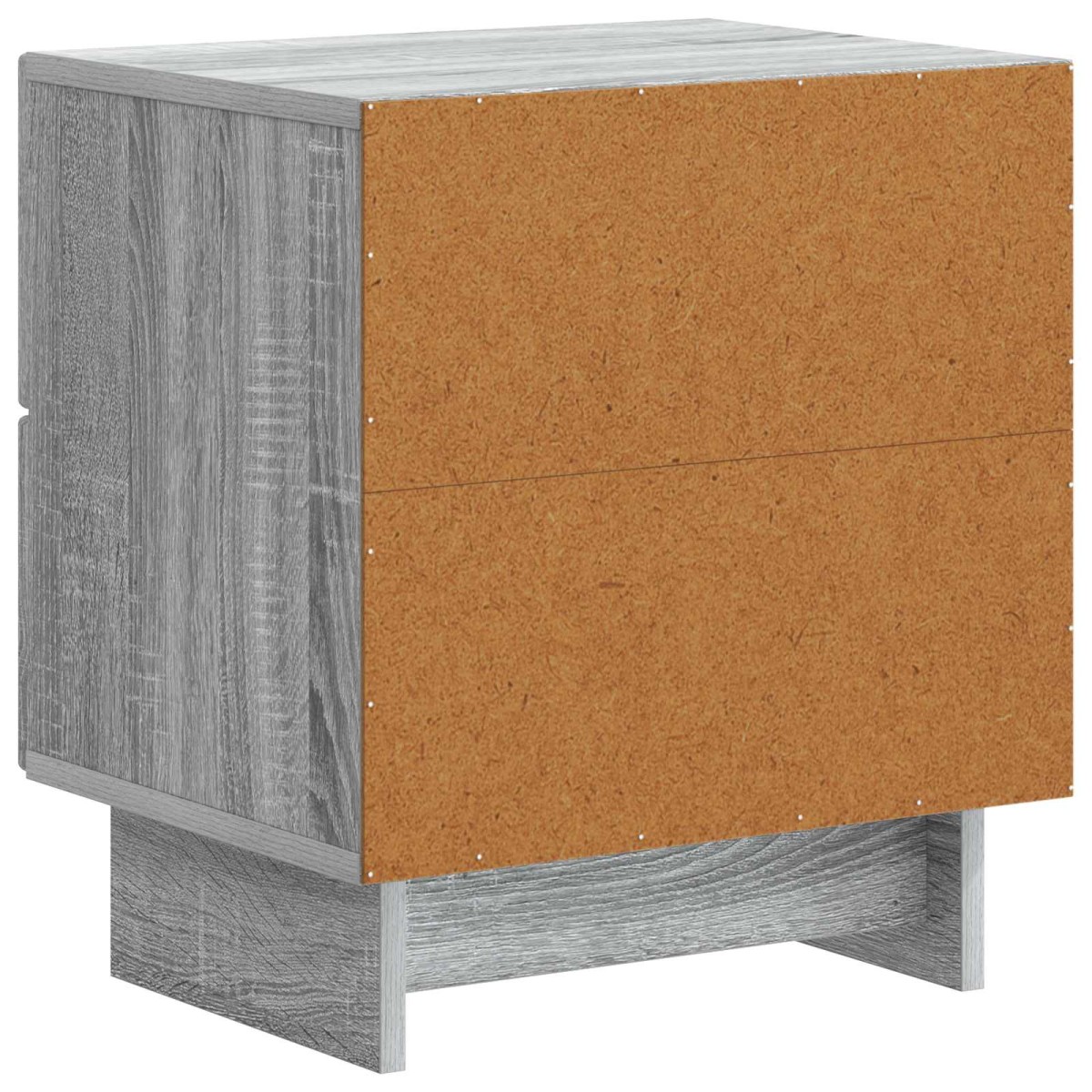 vidaXL Κομοδίνο 2 τμχ. Γκρι Sonoma 43 x 34,5 x 47,5 εκ