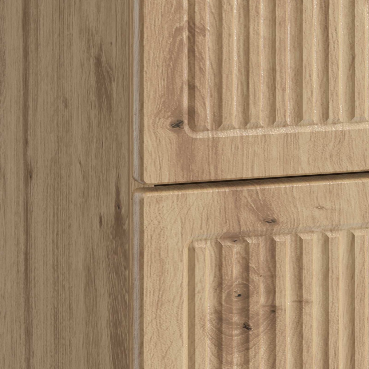 vidaXL Κομοδίνο Artisan Δρυς 43 x 34,5 x 47,5 εκ Επεξεργασμένο Ξύλο