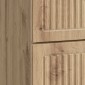 vidaXL Κομοδίνο Artisan Δρυς 43 x 34,5 x 47,5 εκ Επεξεργασμένο Ξύλο