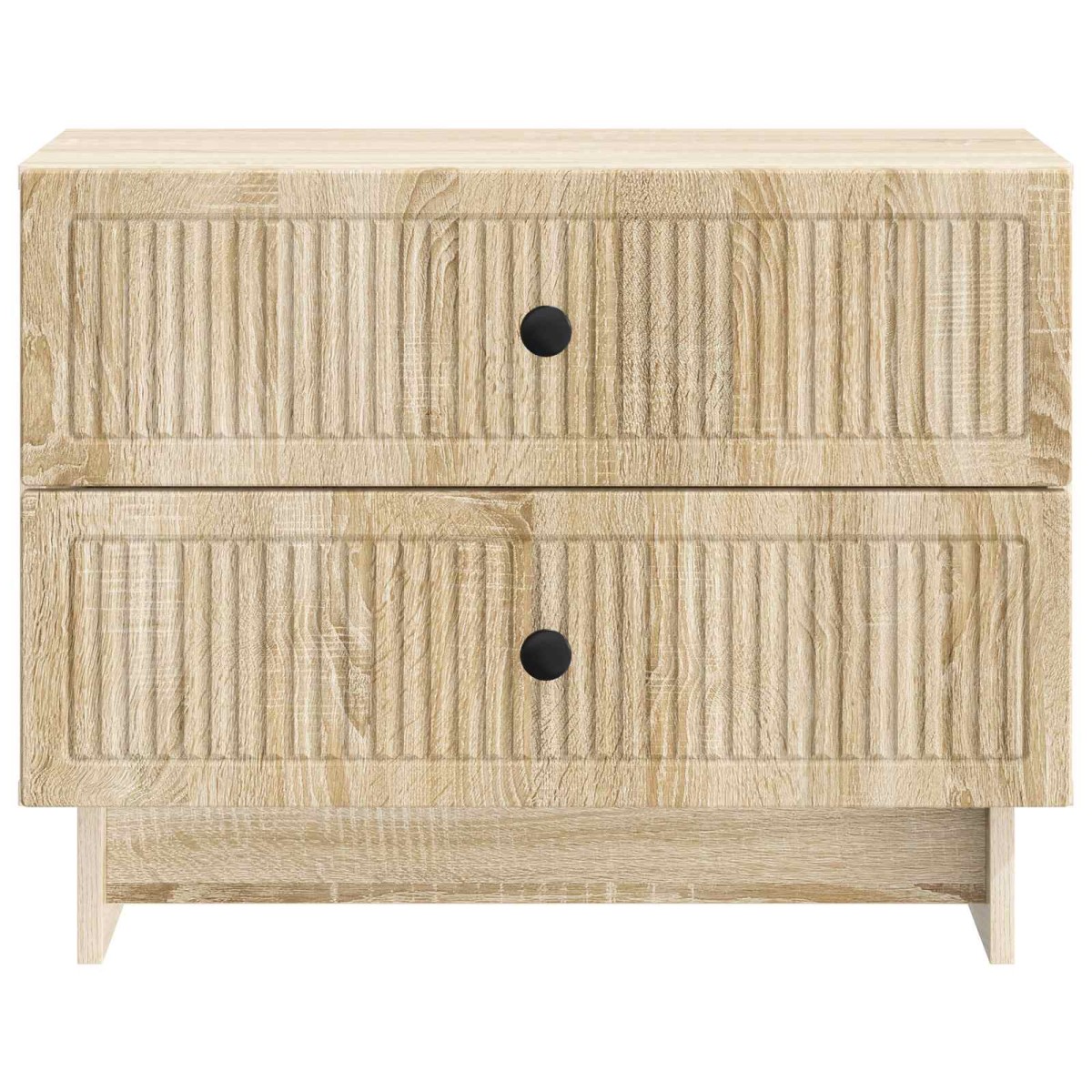 vidaXL Κομοδίνο Sonoma Δρυς 62 x 34,5 x 47,5 εκ Επεξεργασμένο Ξύλο