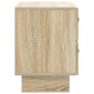 vidaXL Κομοδίνο Sonoma Δρυς 62 x 34,5 x 47,5 εκ Επεξεργασμένο Ξύλο