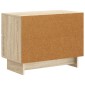 vidaXL Κομοδίνο Sonoma Δρυς 62 x 34,5 x 47,5 εκ Επεξεργασμένο Ξύλο