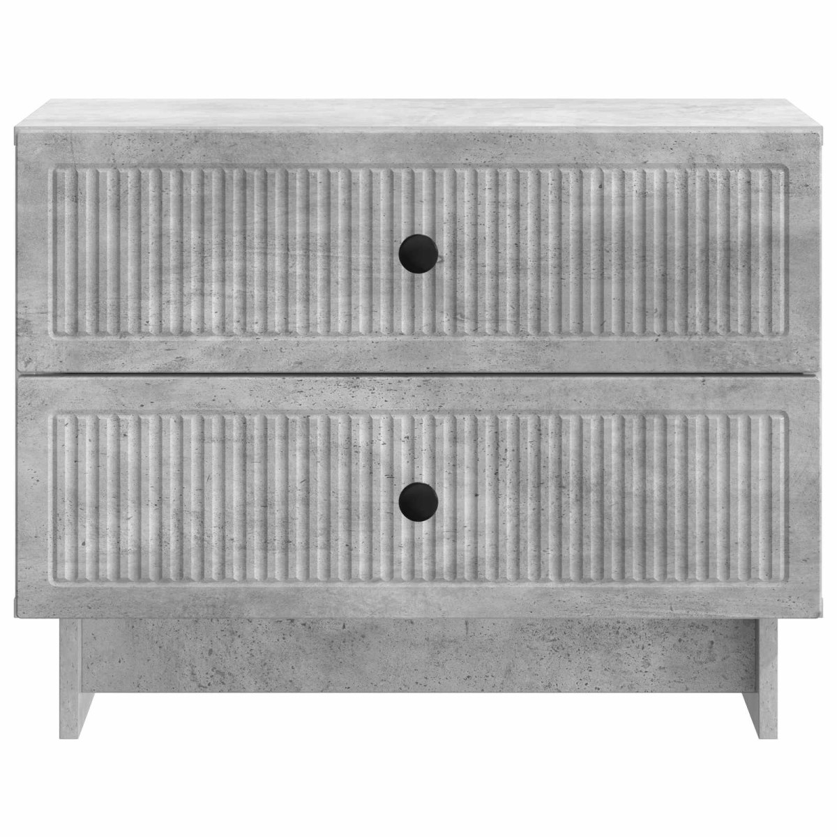 vidaXL Κομοδίνο Γκρι Σκυροδέματος 62 x 34,5 x 47,5 εκ