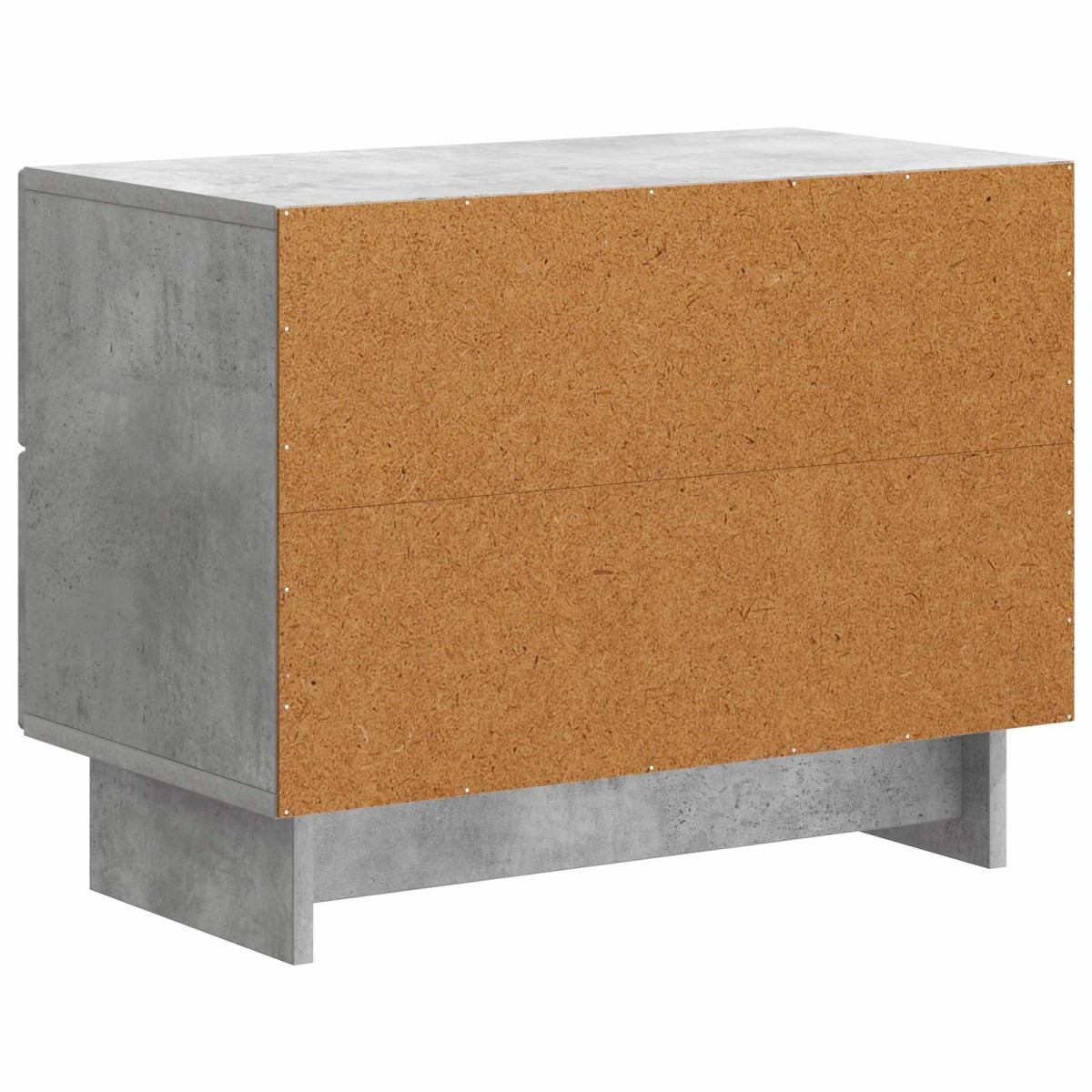 vidaXL Κομοδίνο Γκρι Σκυροδέματος 62 x 34,5 x 47,5 εκ