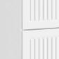 vidaXL Κομοδίνο Γυαλιστερό Λευκό 62 x 34,5 x 47,5 εκ